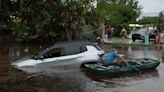 Map shows Florida community drenched in over 2 feet of rain