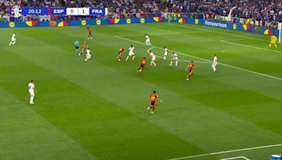 Gol de Lamine Yamal (1-1) en el España 2-1 Francia - MarcaTV