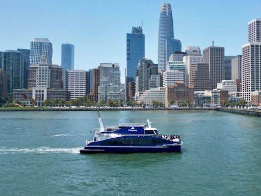 World’s first hydrogen-powered commercial ferry launches in San Francisco