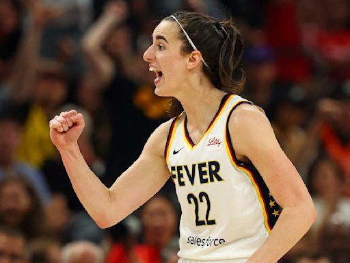 WNBA history as rookie Caitlin Clark nets triple-double in Fever win