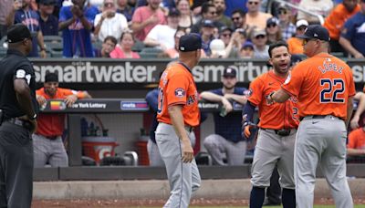 Altuve ejected for 2nd time in MLB career when called out on what appeared to be foul ball