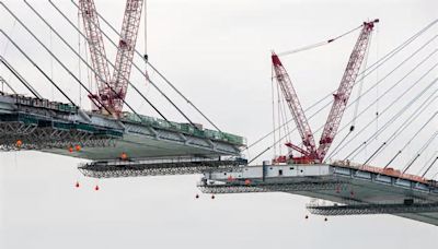 PHOTOS: Gordie Howe International Bridge Almost Ready To Meet In The Middle