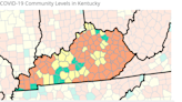 With many Ky. counties at high COVID-19 level, governor hopes for plateau in new cases