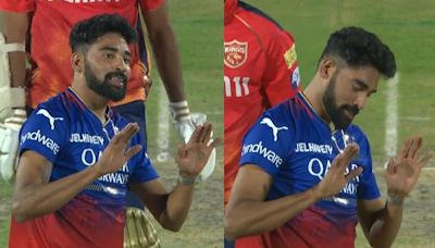 Siraj's Iconic 'I am there' Gesture Steals The Show After RCB Wins Over PBKS, Keep Play-off Hopes Alive