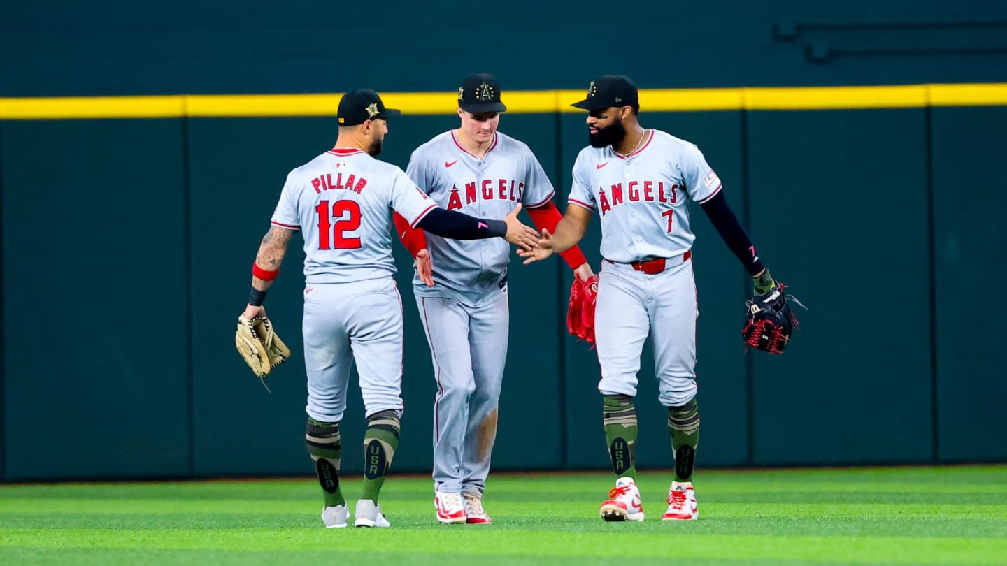 Angels' Breakout Outfielder Nets 1000th Career Hit