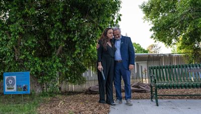 Parents of slain UC Davis student unveil ‘safe and peaceful space’ memorial to honor their son