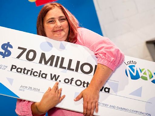 'JACKPOT': OLG says Ontario woman is $70 million Lotto Max winner after buying lottery ticket at gas station, overcoming cancer and drug addiction