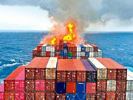 Goa cargo ship fire kills one, firefighting efforts underway