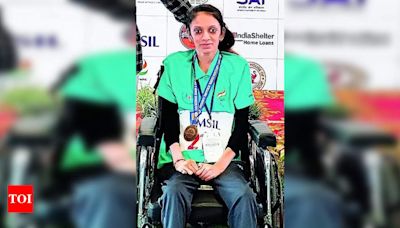 From Bedridden to Gold Medallist: The Inspiring Journey of Nyuzi | Ahmedabad News - Times of India