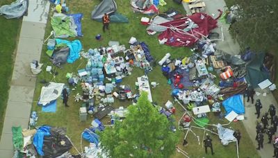 Anti-Israel encampment at Wayne State University is dismantled, police arrest at least 8 protesters