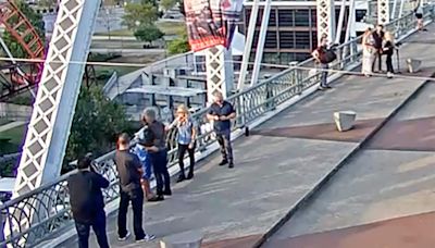 Jon Bon Jovi praised for talking woman off the ledge of a Nashville bridge