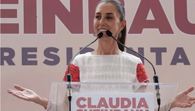 ¡Al estilo Máynez! Así suena la nueva canción de Claudia Sheinbaum para su campaña por la presidencia de México