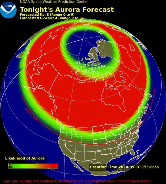 Weather Blog: Could the Northern Lights Be Seen in Arkansas This Weekend?