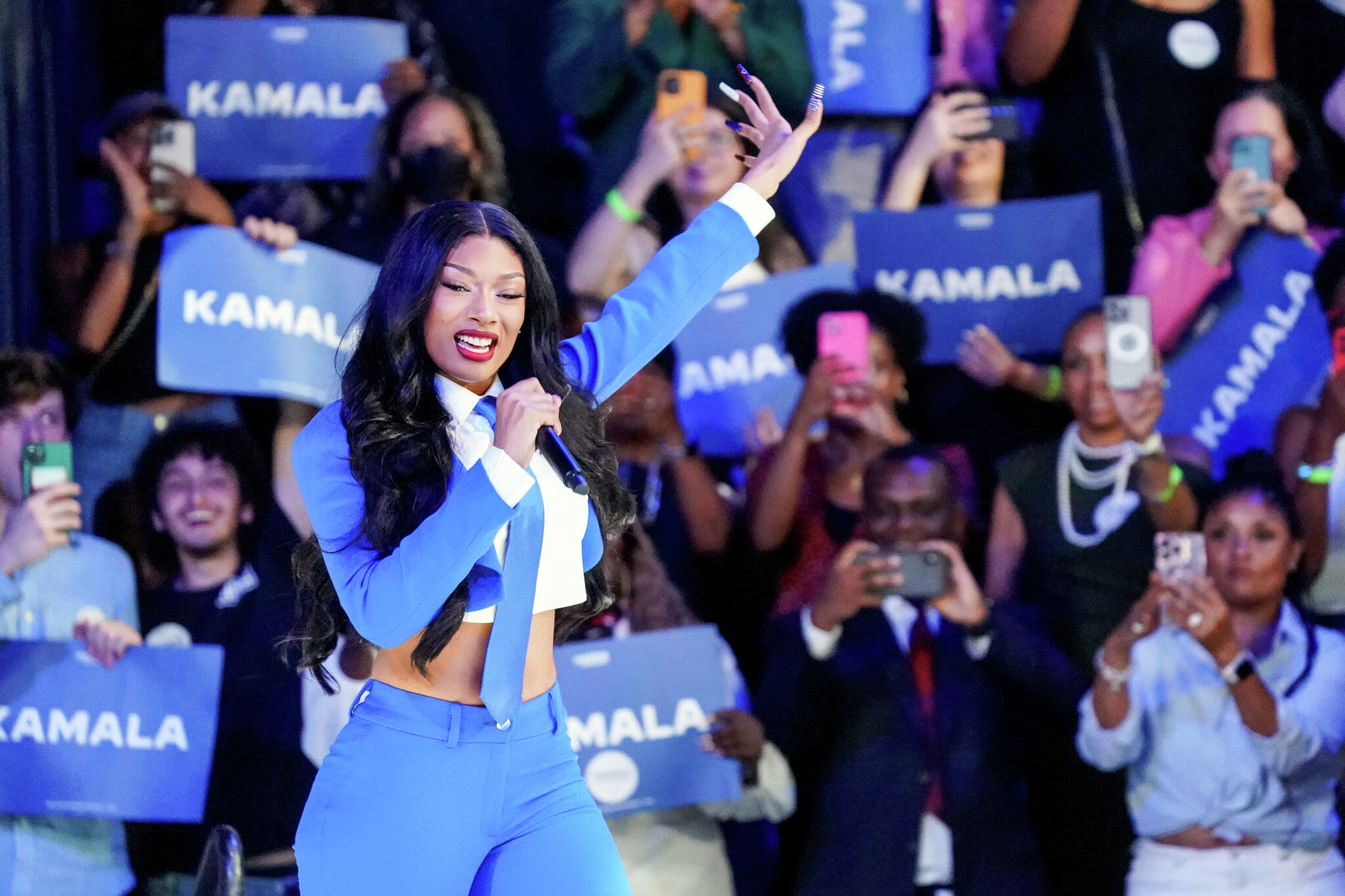 Megan Thee Stallion's campaign performance says a lot about Kamala Harris