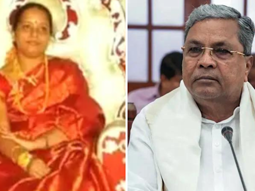 Karnataka CM Siddaramaiah's wife Parvathi offers to surrender 14 plots amid money laundering probe | India News - Times of India