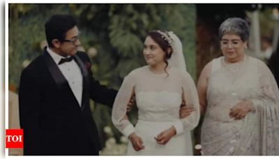 Father's Day: Aamir Khan gets emotional in Ira Khan's UNSEEN video from her wedding, says, 'grew quite faster than me' | Hindi Movie News - Times of India