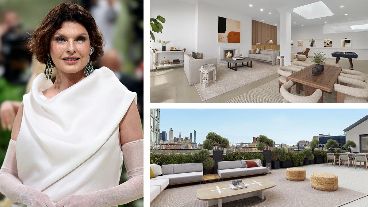 Supermodel Linda Evangelista's NYC Penthouse Struts Onto the Market for Nearly $9.5M