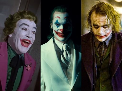 Every live-action Joker actor, from Cesar Romero to Joaquin Phoenix, ranked