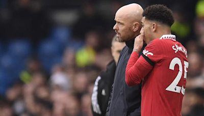 Erik ten Hag speaks about Jadon Sancho’s return to Man United