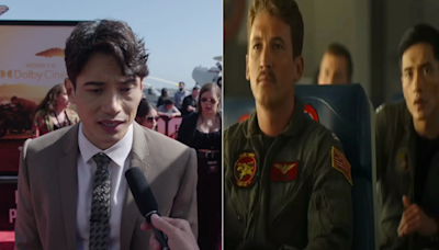 Manny Jacinto reflects on reduced 'Top Gun: Maverick' role