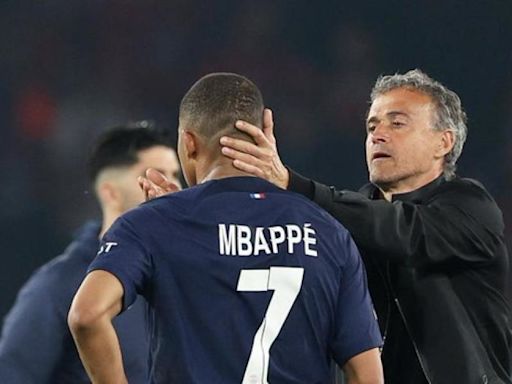 Mbappé agradece a Luis Enrique y Luis Campos su defensa ante el PSG