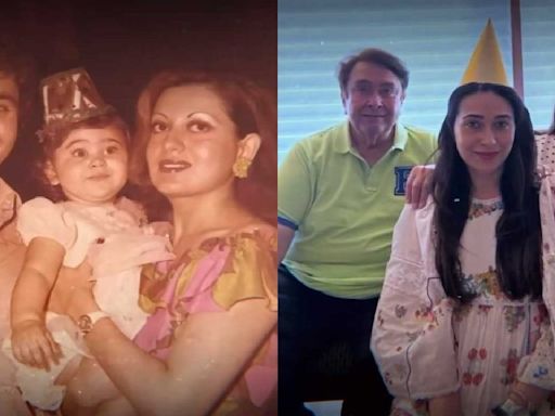 WATCH: Karisma Kapoor gives peek into her '1st birthday to 50th' ft parents Randhir Kapoor-Babita in thank you post