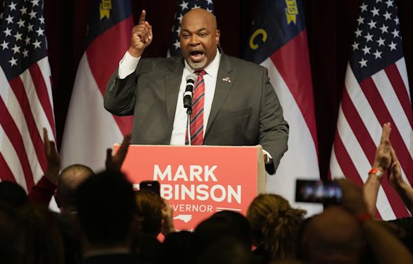 At North Carolina’s GOP convention, governor candidate Robinson energizes Republicans for election - WTOP News