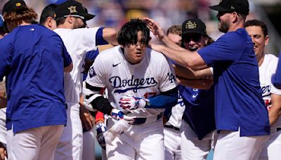 Shohei Ohtani's first walk-off hit for the Dodgers caps an eventful week for the superstar slugger