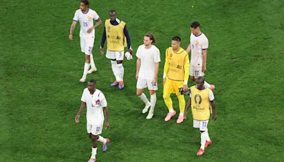 Francia se despide de la Eurocopa en silencio