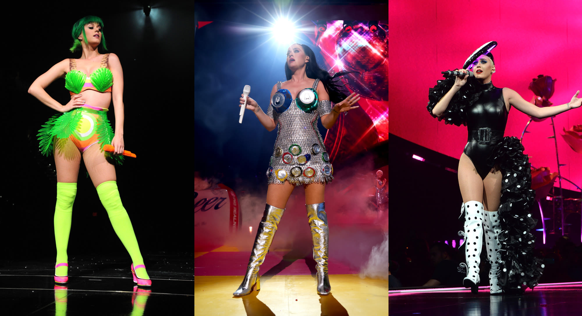 Katy Perry's Stage Shoe Style Through the Years [PHOTOS]