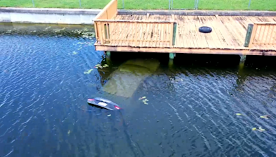 Stolen car found submerged in Cape Coral canal