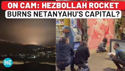 On Cam: Rocket Blast In Jerusalem, Israelis Seen Fleeing In Many Towns | Hezbollah | Nasrallah