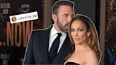 Jennifer Lopez 'Likes' Post About Relationship Red Flags Amid Ben Affleck Marriage Rumors | Access