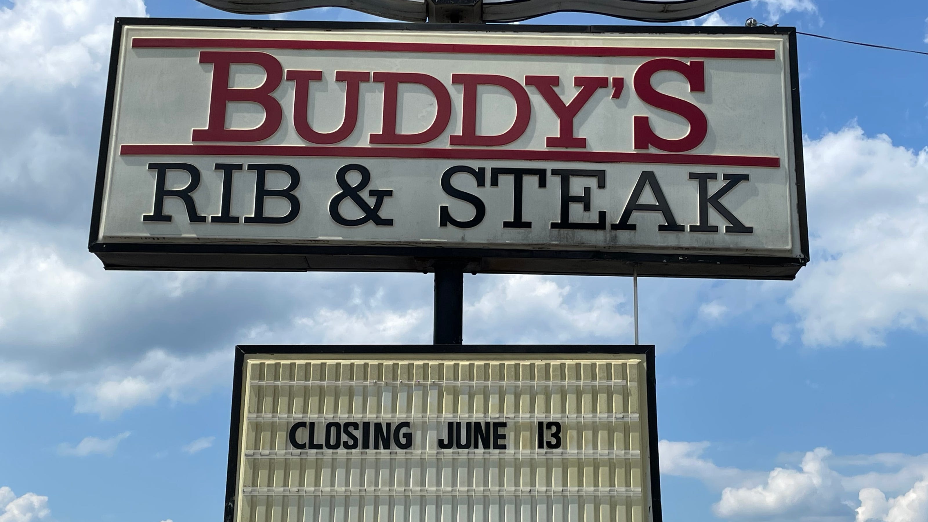 Buddy's Rib and Steak in Northport to permanently close after almost 50 years