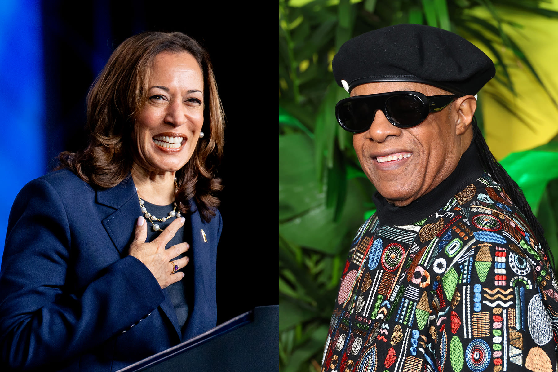 Stevie Wonder Shouts Out Kamala Harris During Performance at Duke Fakir’s Funeral Service