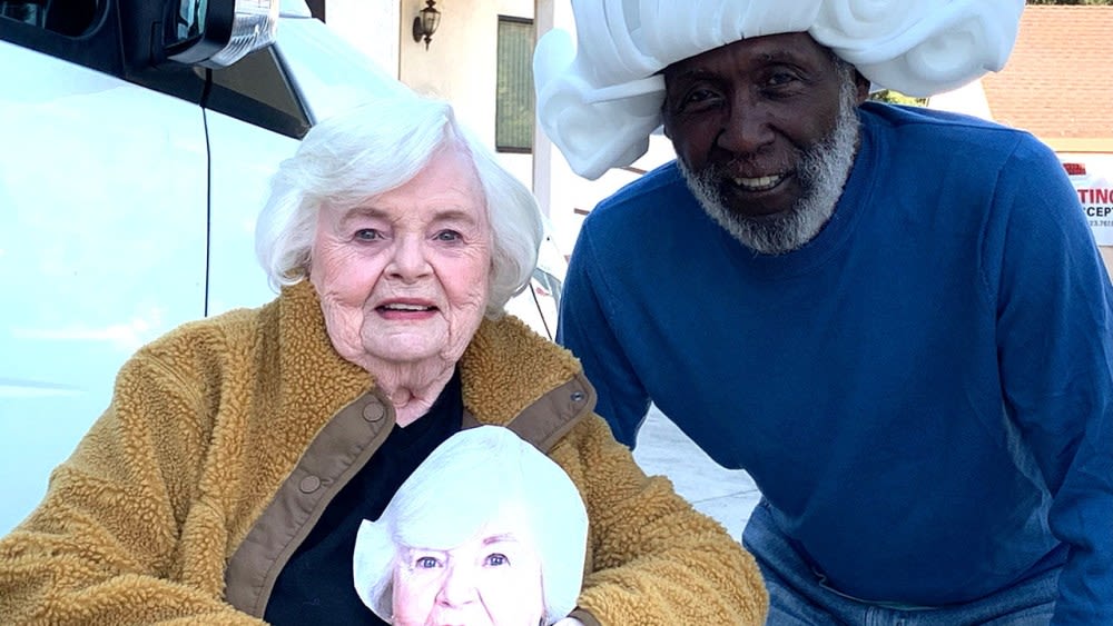 June Squibb Honors Late ‘Thelma’ Co-Star Richard Roundtree, Who Delivered Two Dozen Red Roses on Her 92nd Birthday...