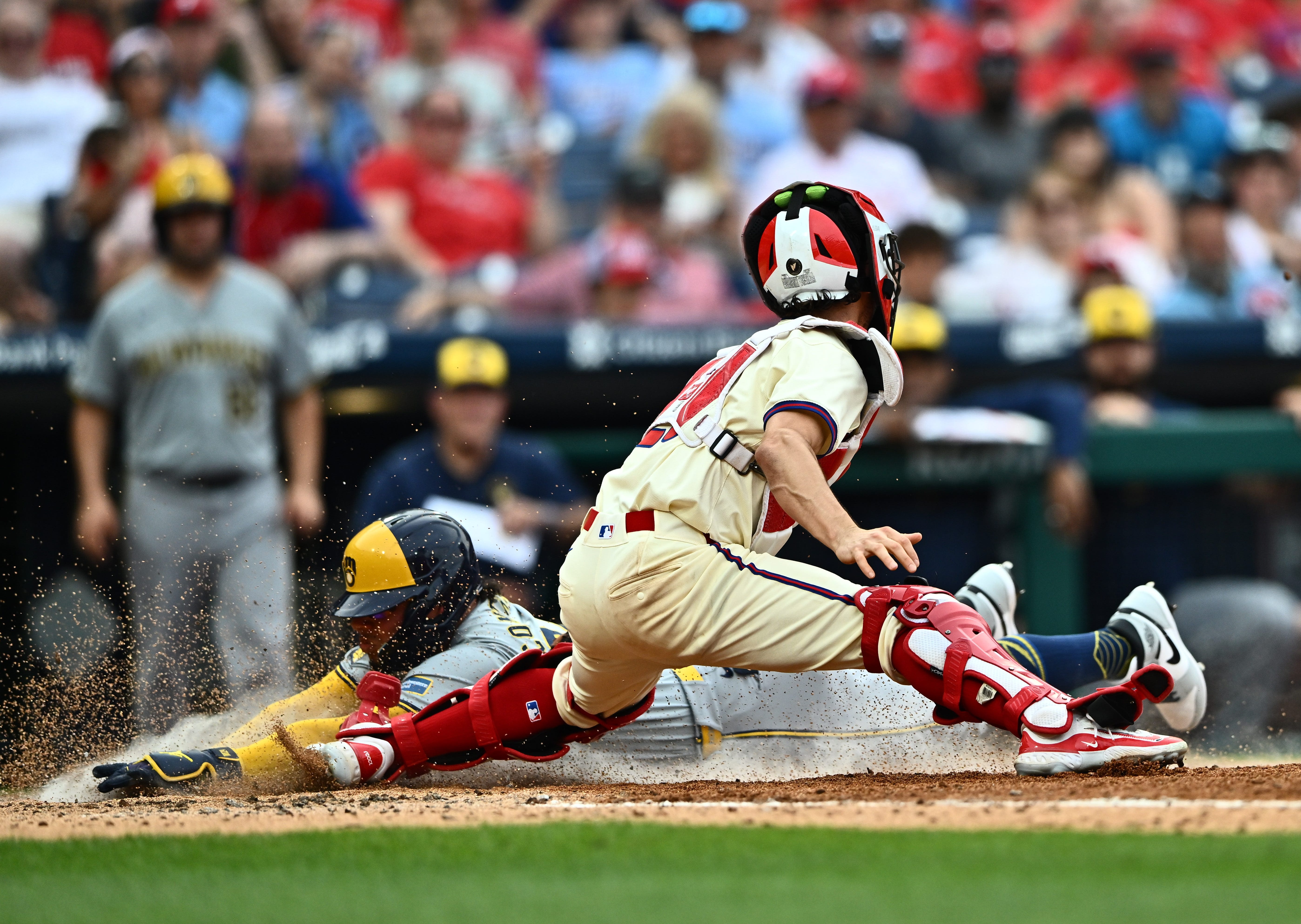 Sweep at the hands of the Phillies was disappointing but not devastating for the Brewers