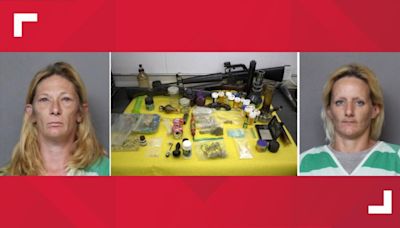 Stolen guns, truck, and illegal substances discovered in Grimes County, two arrested