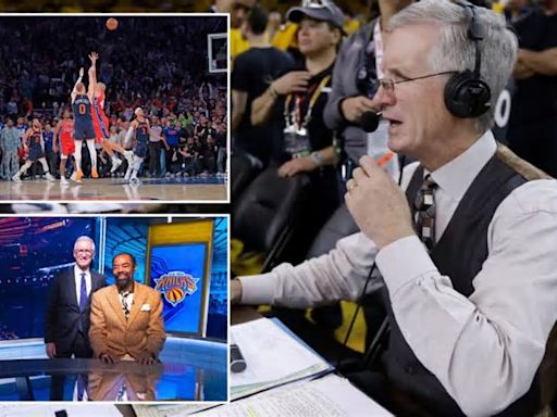 Mike Breen opens up about rare double ‘Bang’ call for Donte DiVincenzo’s heroic Knicks 3-pointer