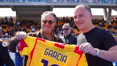 Andy Garcia, da Hollywood al Salento: allo stadio per vedere Lecce - Empoli