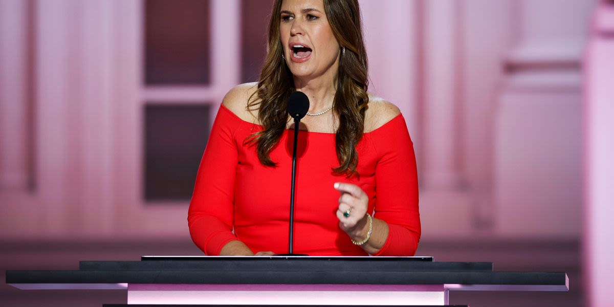 Sarah Huckabee Sanders Jabs At Harris For Not Having Biological Children