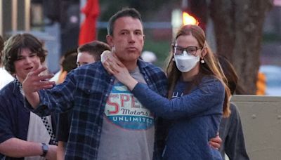 Ben Affleck shows off his strong bond with daughter amid marriage woes
