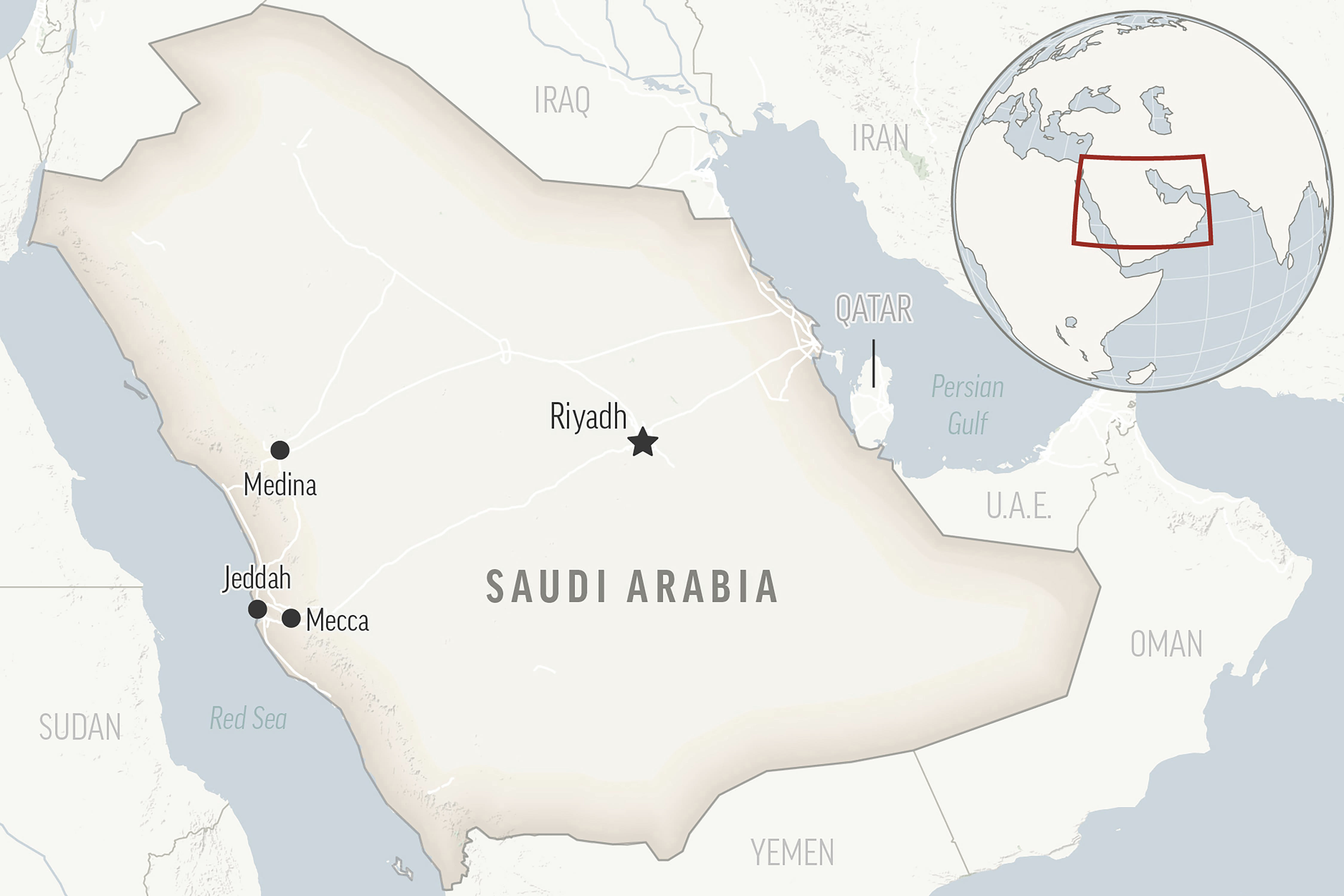 Iran says Saudi Arabia has expelled 6 state media journalists ahead of the hajj after detaining them