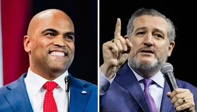 Ted Cruz leads Colin Allred by double digits in latest UT poll | Houston Public Media