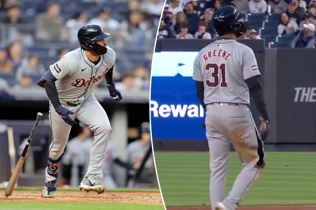 Riley Greene rips pants — again — as MLB confirms changes coming to much-maligned uniforms