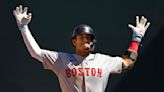 Vaughn Grissom, de madre boricua, conecta su primer imparable con los Red Sox