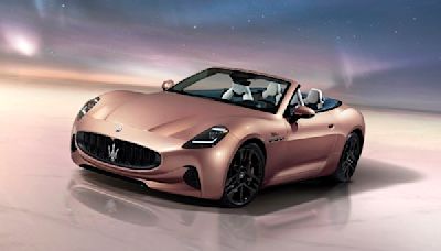 瑪莎拉蒂推出第3 款純電車款Maserati GranCabrio Folgore電動GT敞篷跑車，0到100加速2