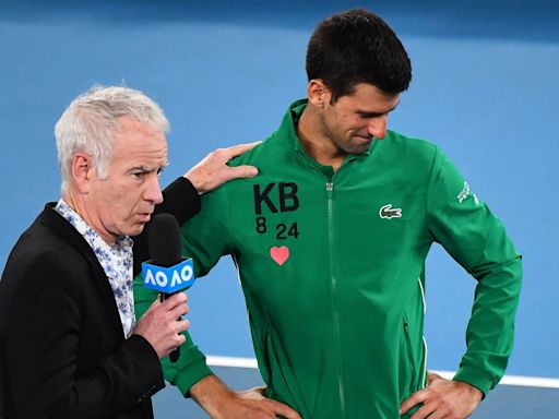 McEnroe defiende a Djokovic: “Se le ha tratado de forma injusta, como un villano”