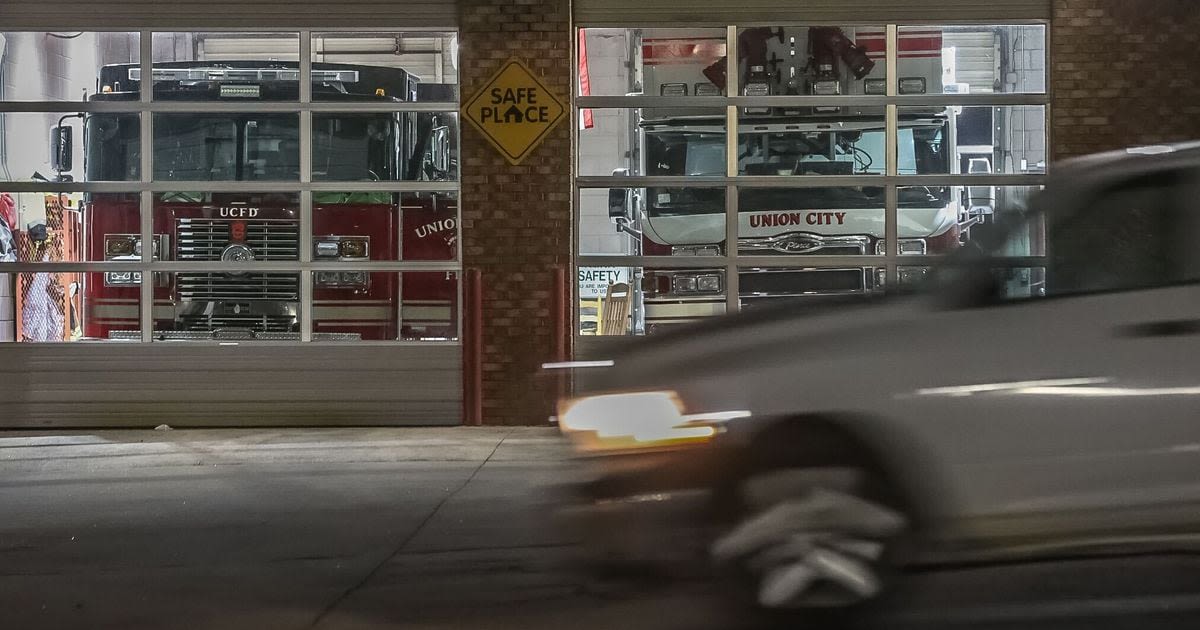 Union City firefighter accidently shot at fire station, officials say