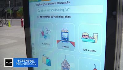 New information kiosks open up around downtown Minneapolis